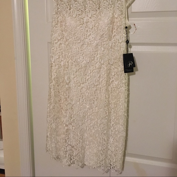 Brand new Adrianna Papell white lace dress - Picture 4 of 6
